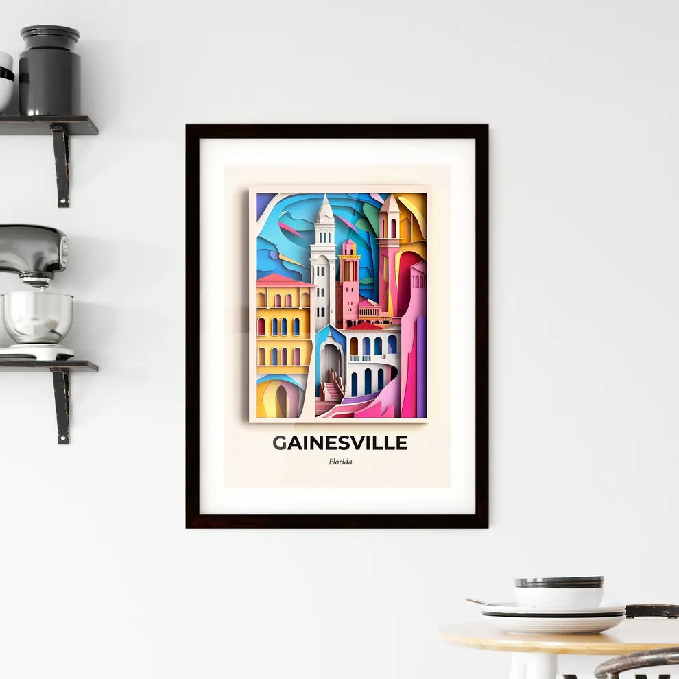 Vivid Gainesville, Florida, Framed Wall Art