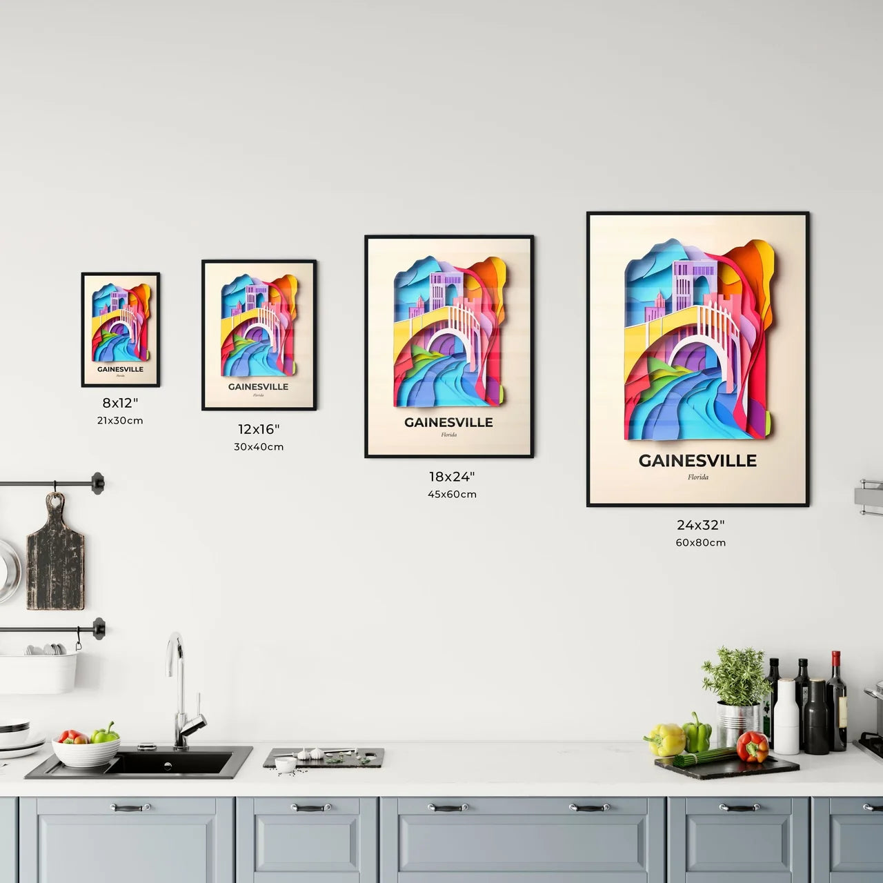 Vivid Gainesville, Florida, Kitchen Art