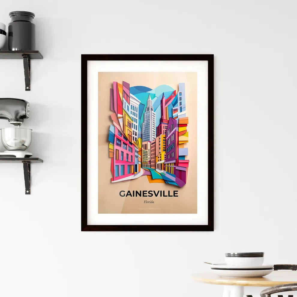 Vivid Gainesville, Florida, Framed Wall Art