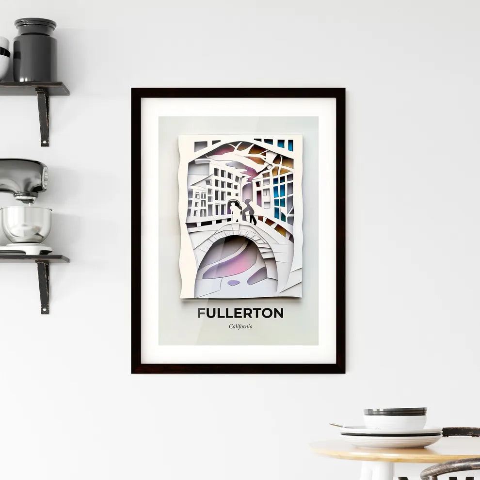 Vivid Fullerton, California, Framed Wall Art