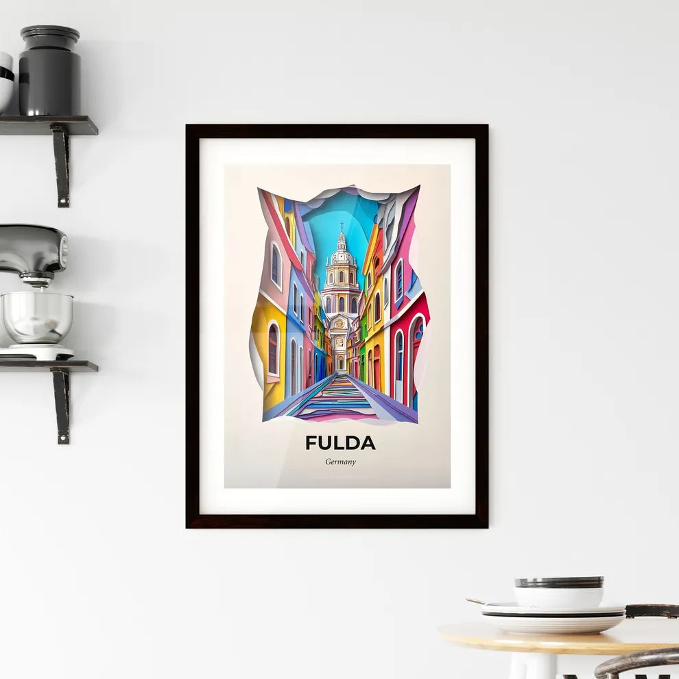Vivid Fulda, Germany, Framed Wall Art