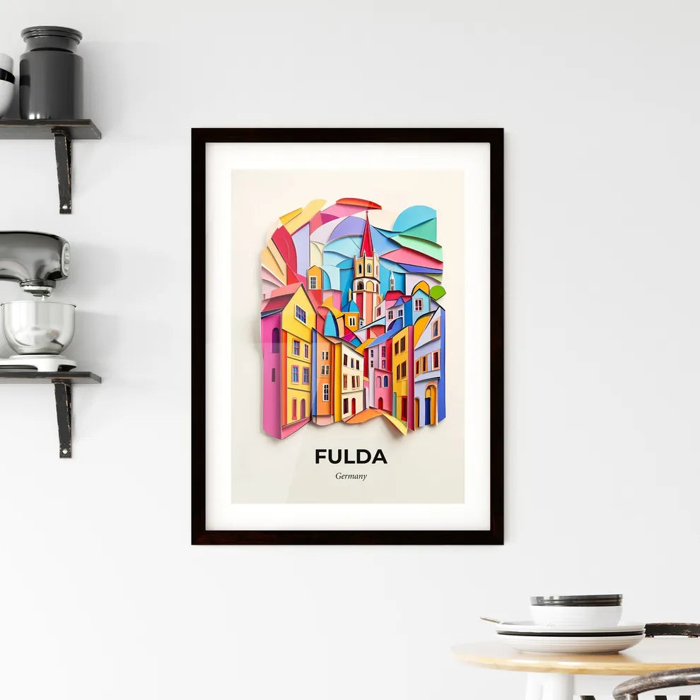 Vivid Fulda, Germany, Framed Wall Art