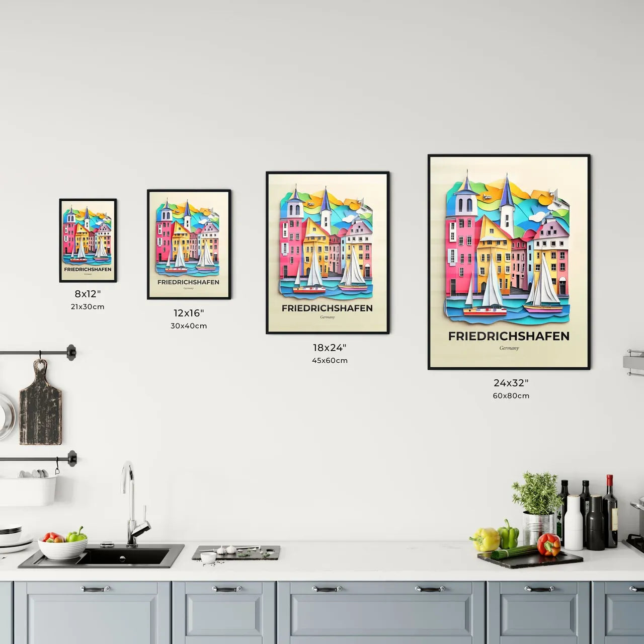 Vivid Friedrichshafen, Germany, Kitchen Art