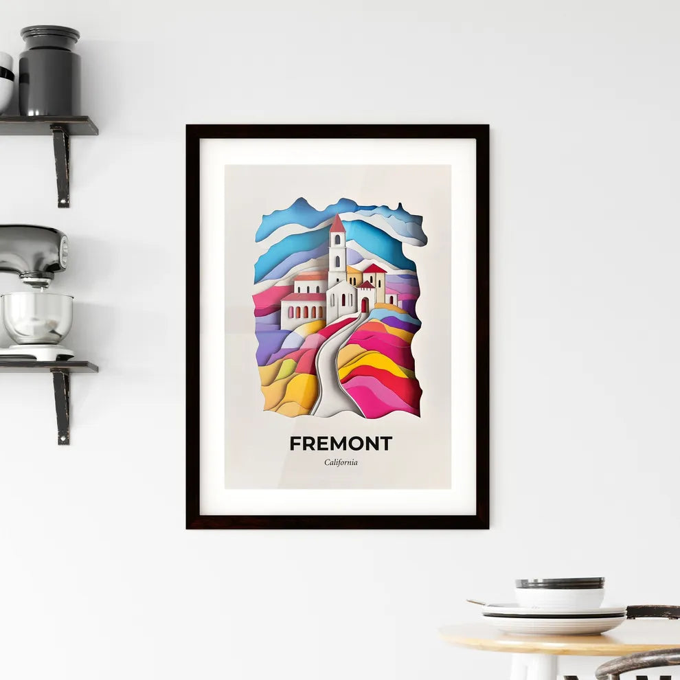 Vivid Fremont, California, Framed Wall Art