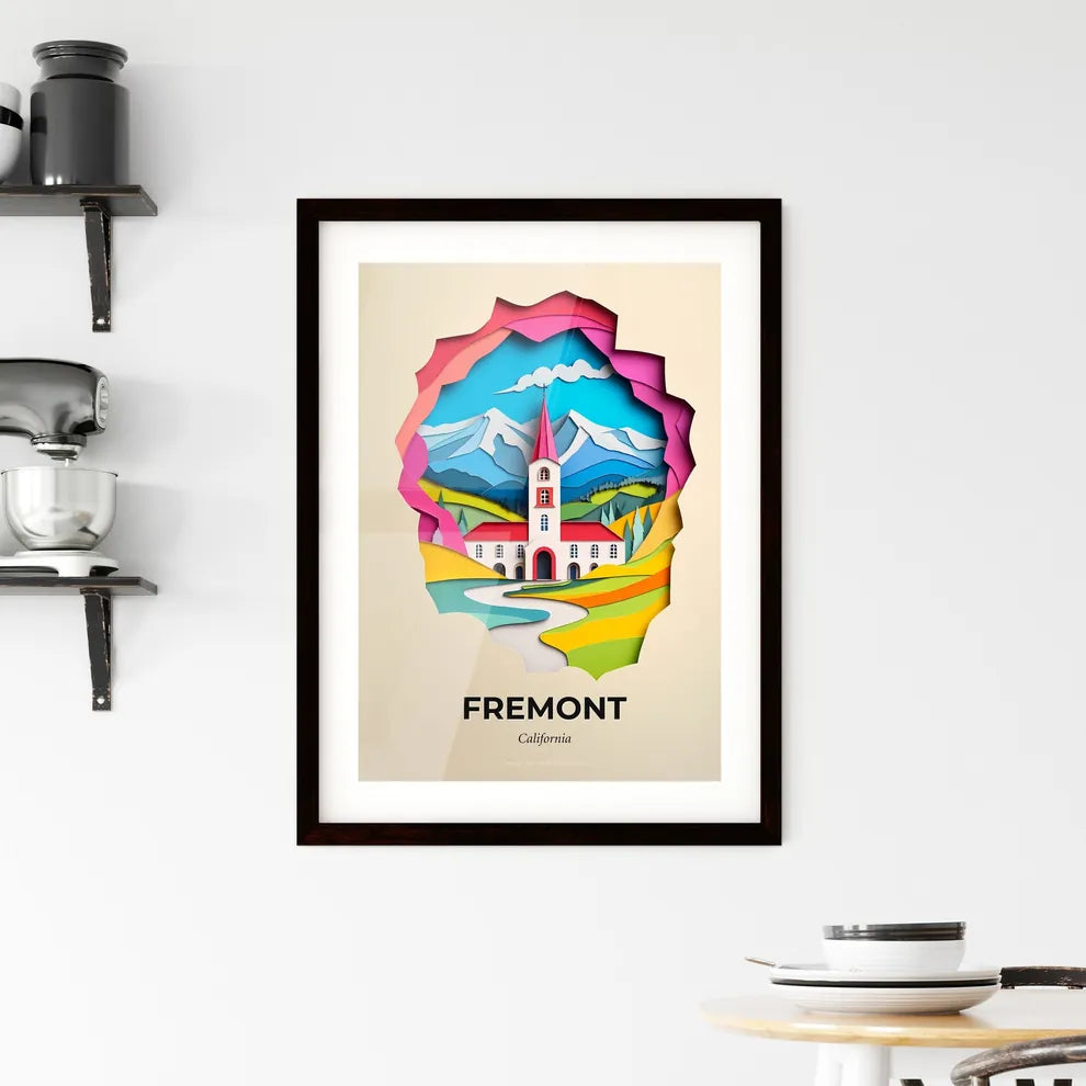 Vivid Fremont, California, Framed Wall Art