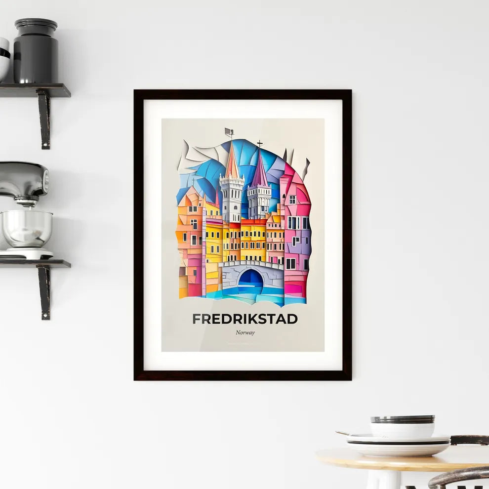 Vivid Fredrikstad, Norway, Framed Wall Art