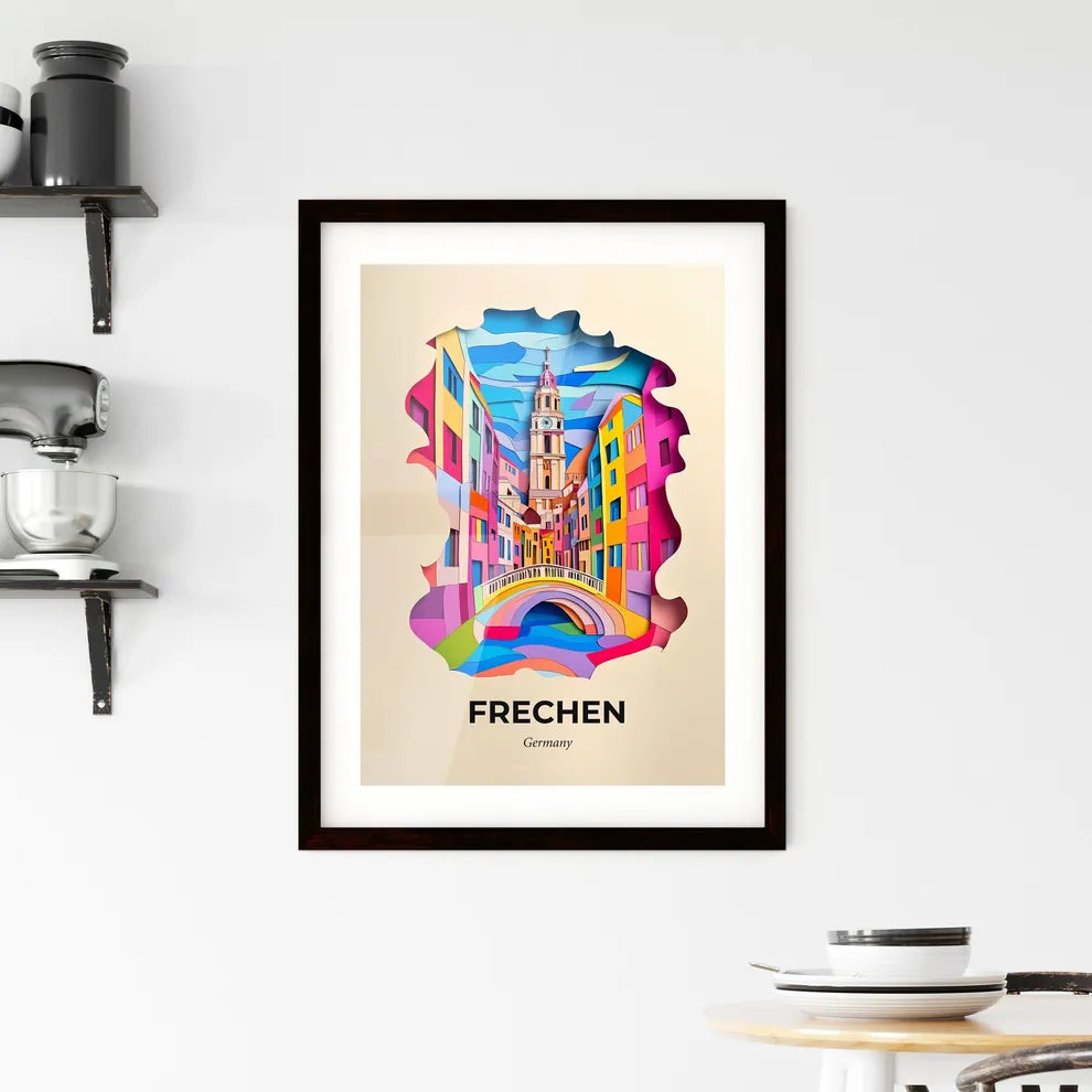 Vivid Frechen, Germany, Framed Wall Art