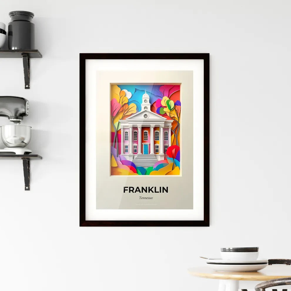 Vivid Franklin, Tennessee, Framed Wall Art