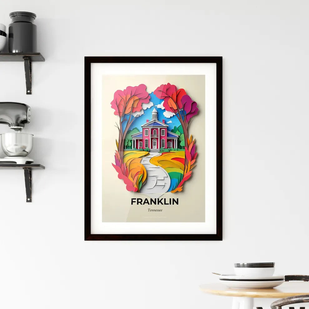 Vivid Franklin, Tennessee, Framed Wall Art