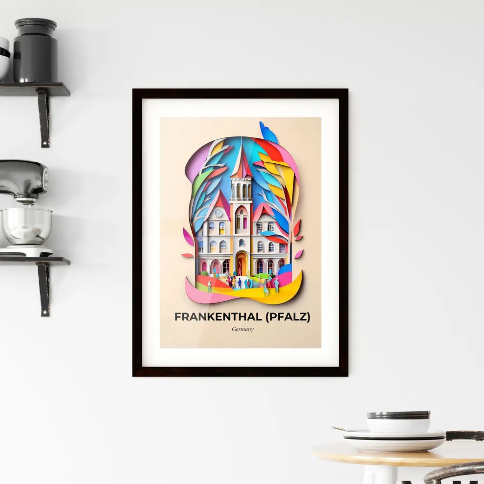 Vivid Frankenthal (Pfalz), Germany, Framed Wall Art