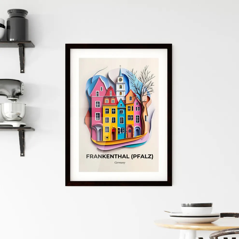 Vivid Frankenthal (Pfalz), Germany, Framed Wall Art