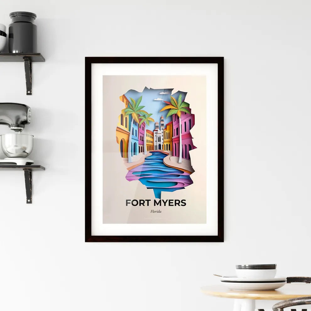 Vivid Fort Myers, Florida, Framed Wall Art