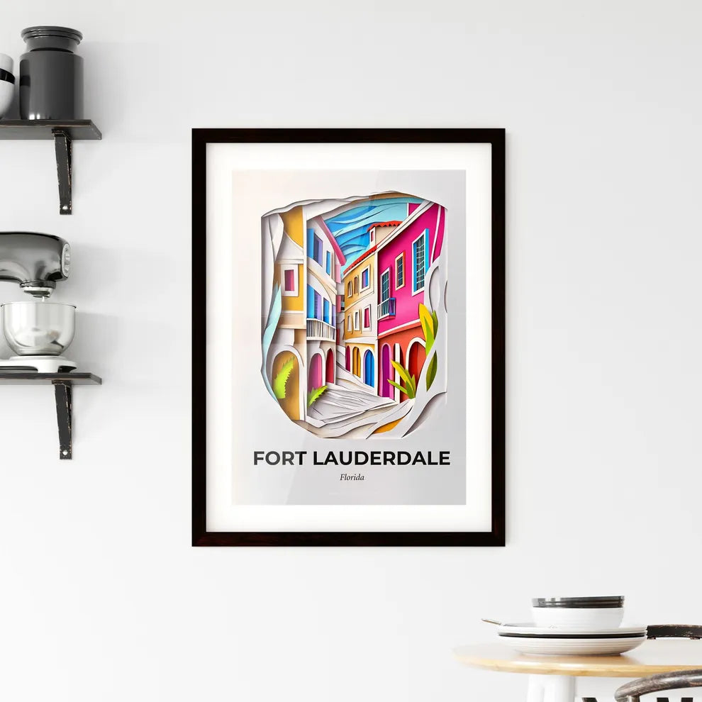 Vivid Fort Lauderdale, Florida, Framed Wall Art