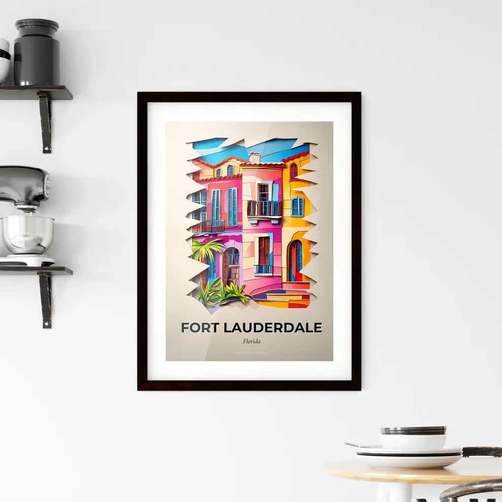Vivid Fort Lauderdale, Florida, Framed Wall Art