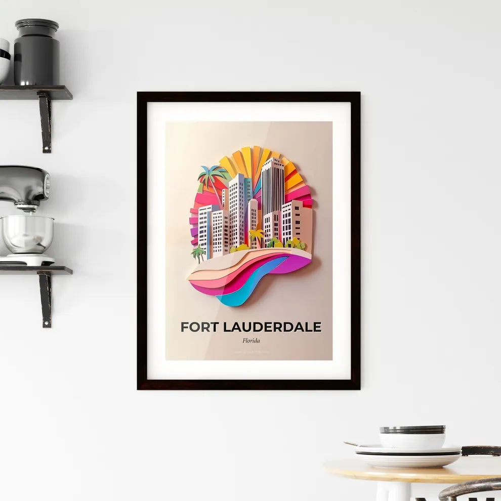 Vivid Fort Lauderdale, Florida, Framed Wall Art