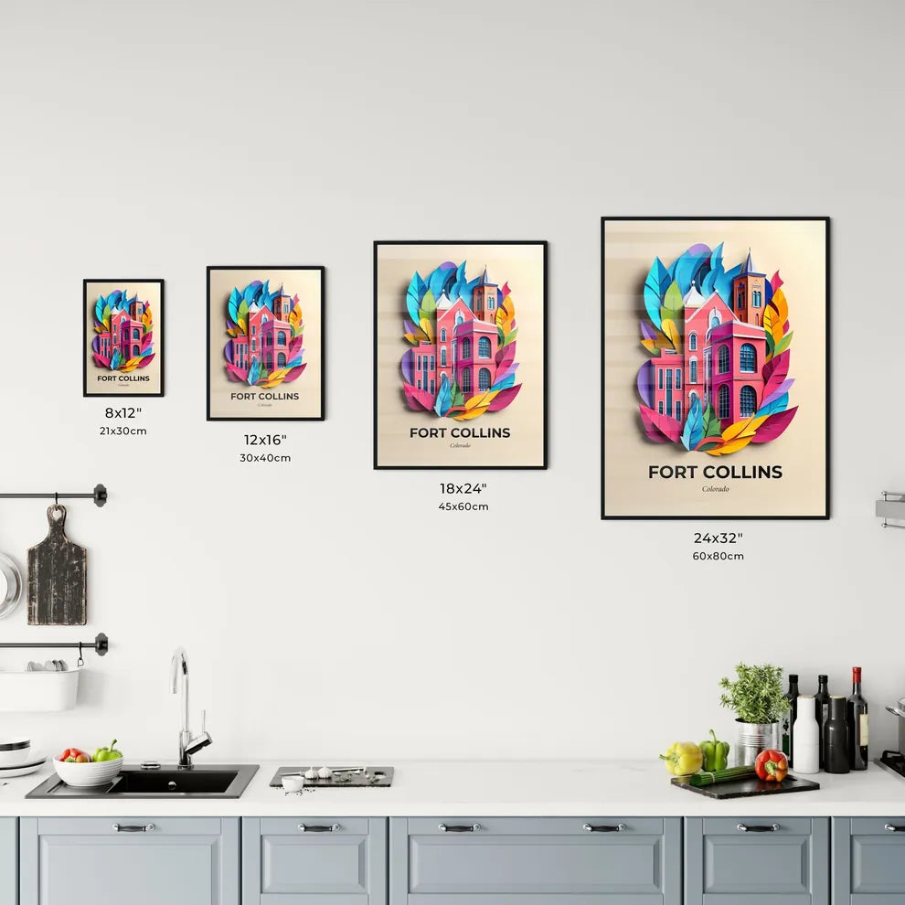 Vivid Fort Collins, Colorado, Kitchen Art