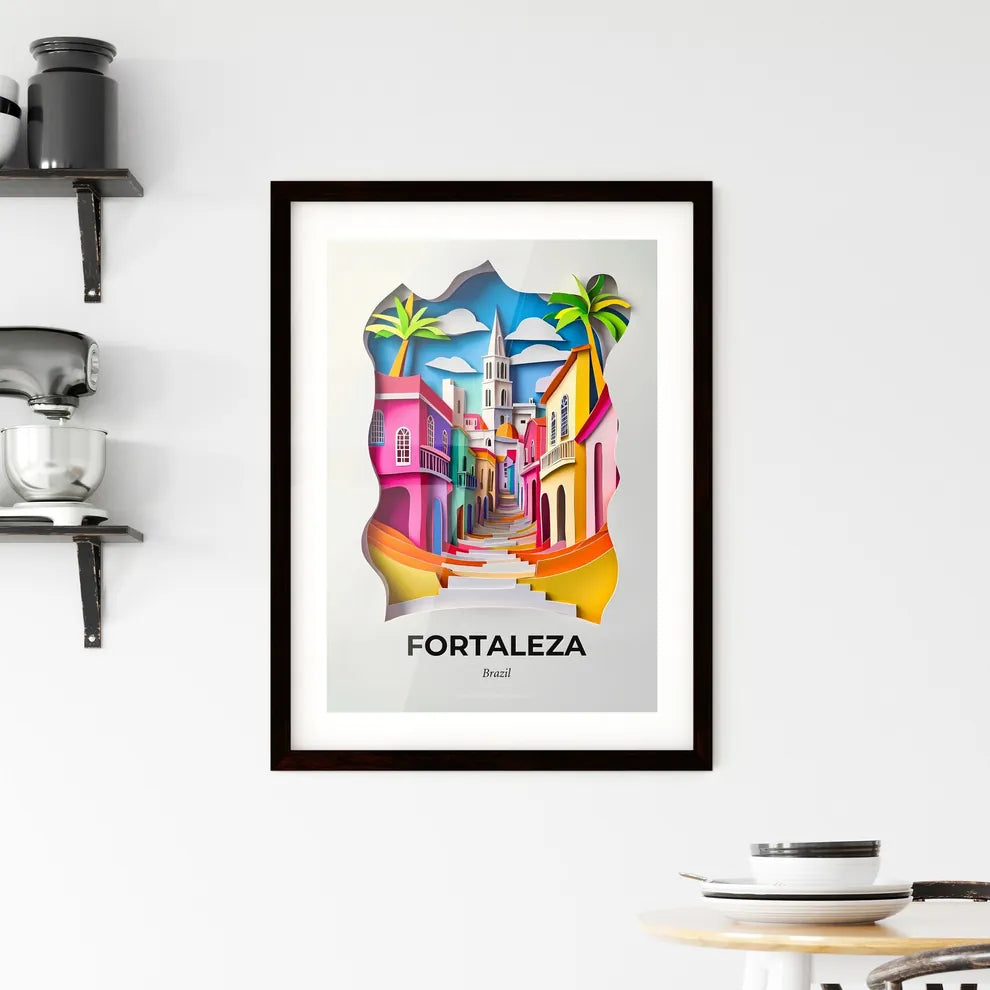 Vivid Fortaleza, Brazil, Framed Wall Art