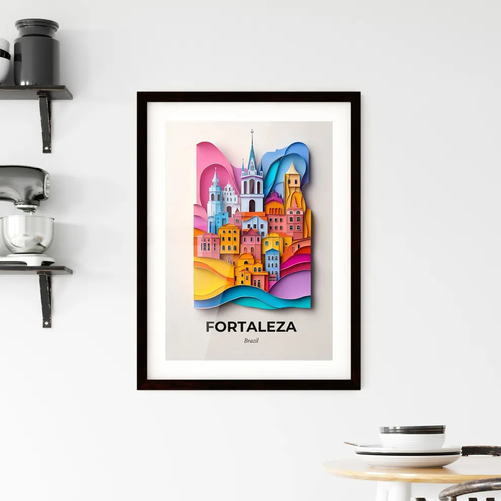Vivid Fortaleza, Brazil, Framed Wall Art