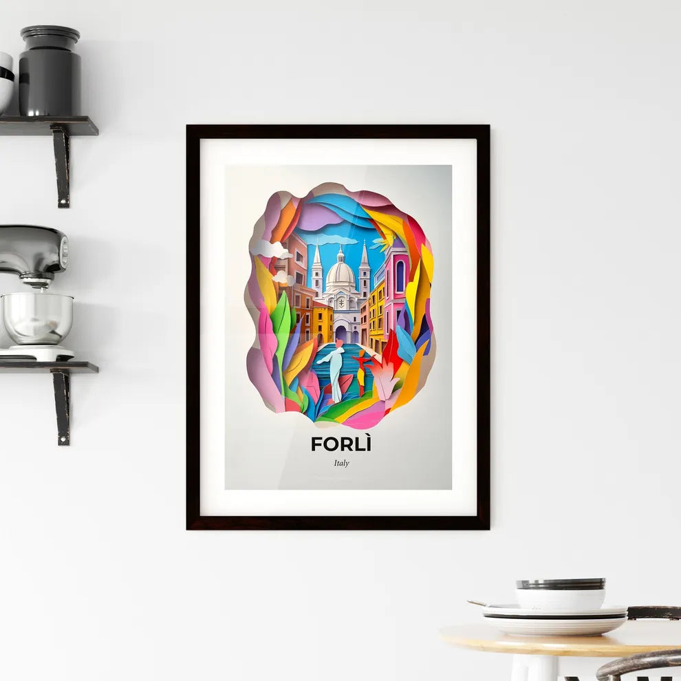 Vivid Forlì, Italy, Framed Wall Art