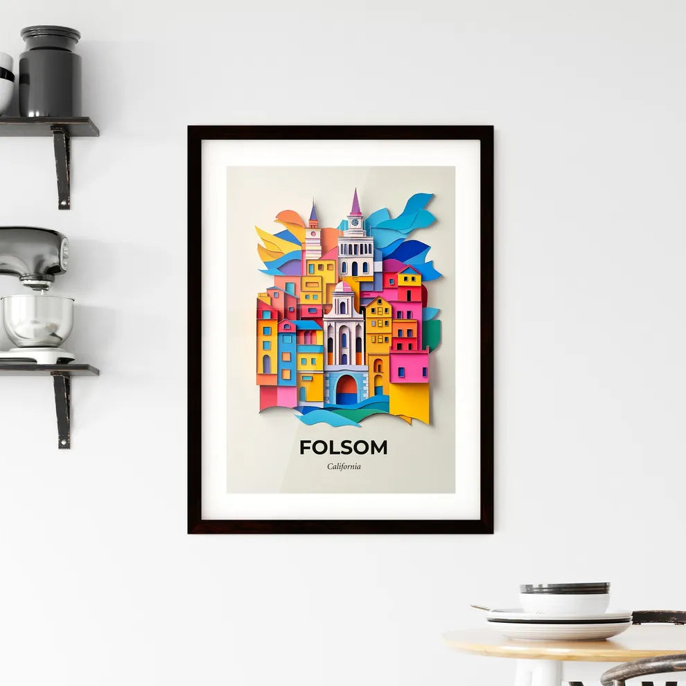 Vivid Folsom, California, Framed Wall Art