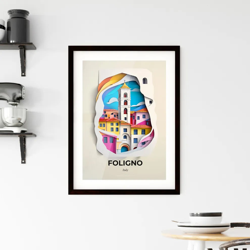 Vivid Foligno, Italy, Framed Wall Art