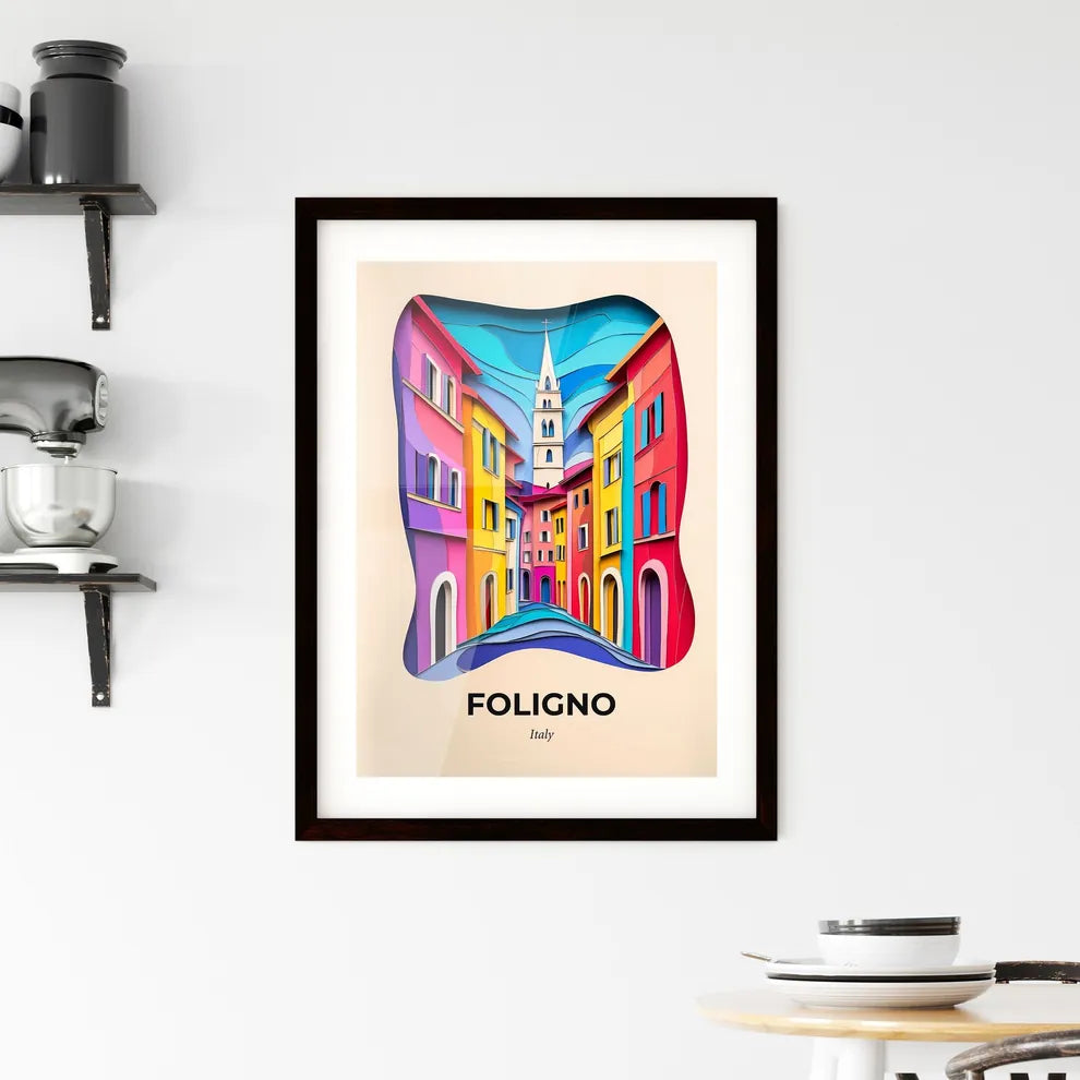 Vivid Foligno, Italy, Framed Wall Art