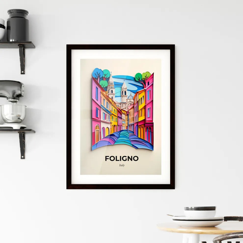 Vivid Foligno, Italy, Framed Wall Art