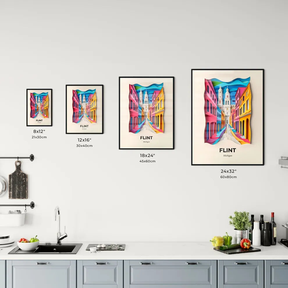 Vivid Flint, Michigan, Kitchen Art