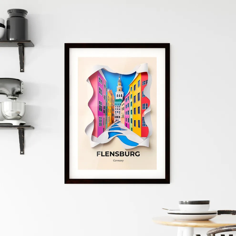 Vivid Flensburg, Germany, Framed Wall Art