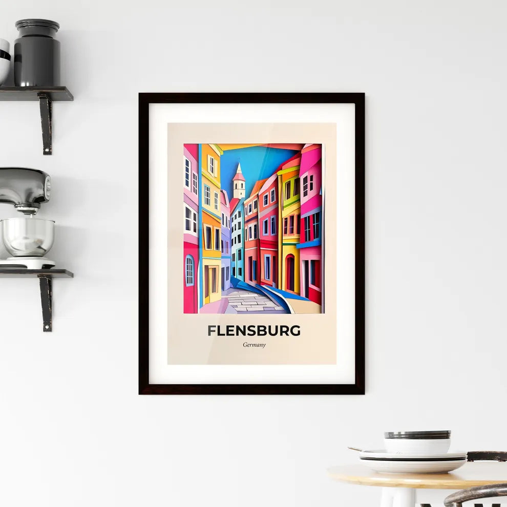 Vivid Flensburg, Germany, Framed Wall Art