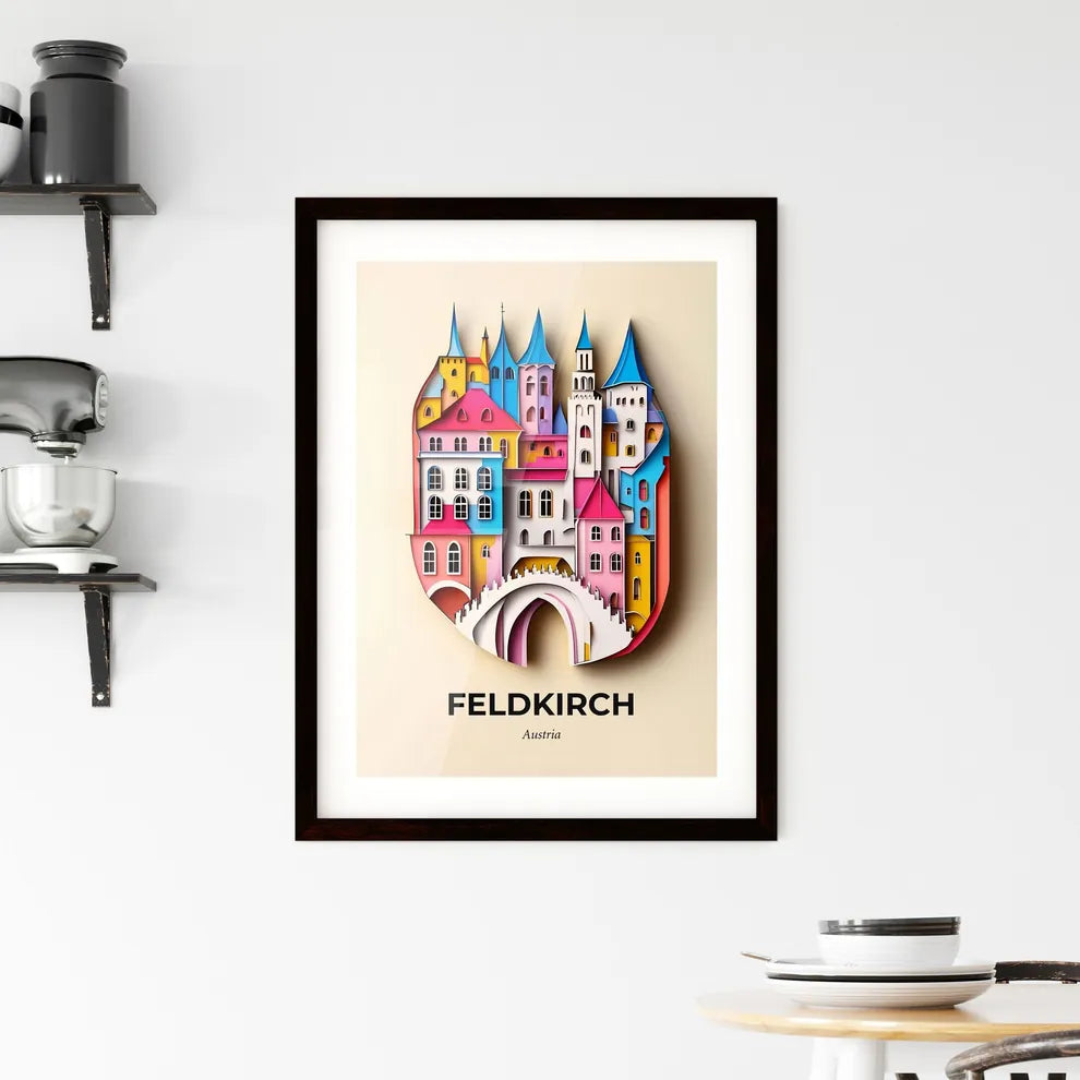 Vivid Feldkirch, Austria, Framed Wall Art