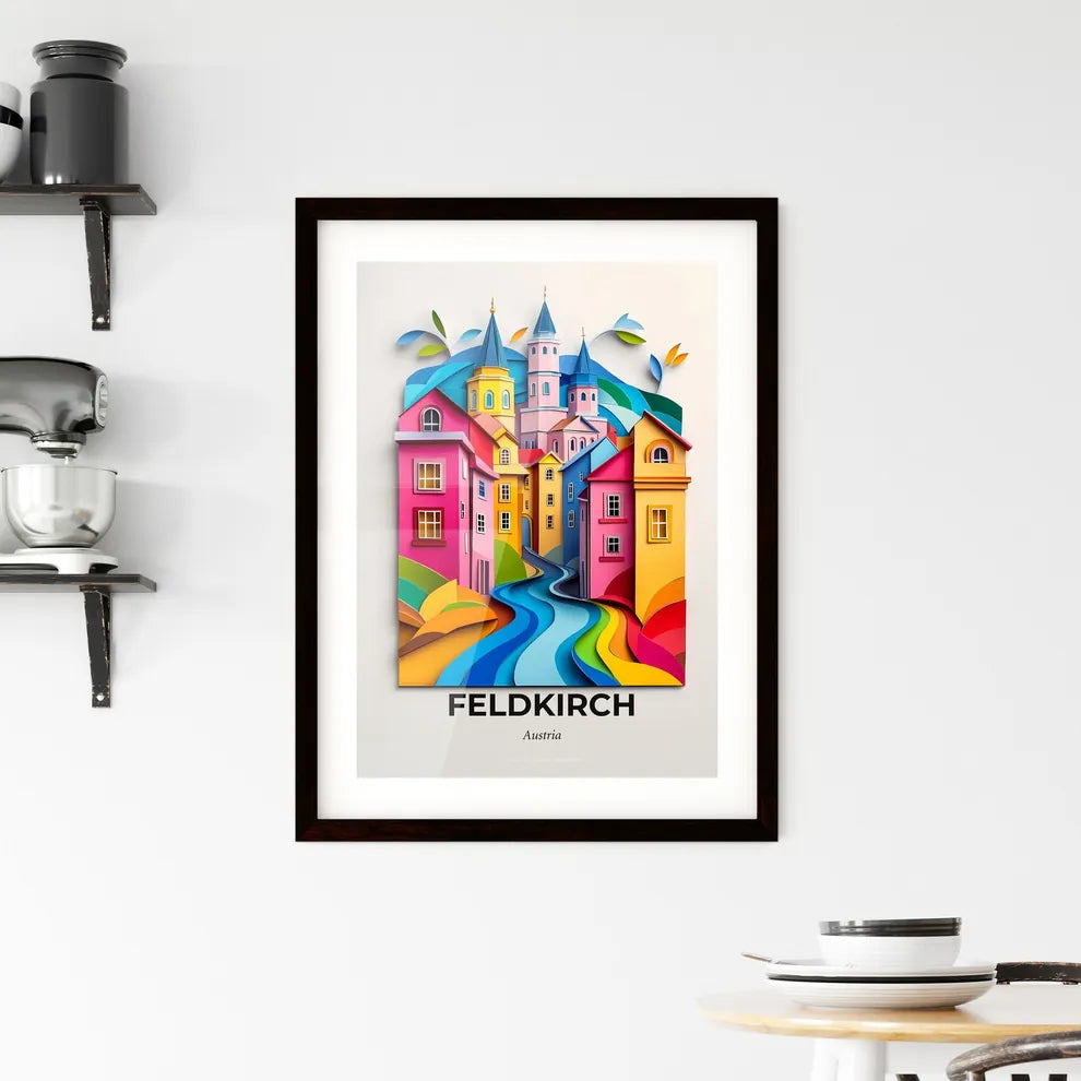 Vivid Feldkirch, Austria, Framed Wall Art