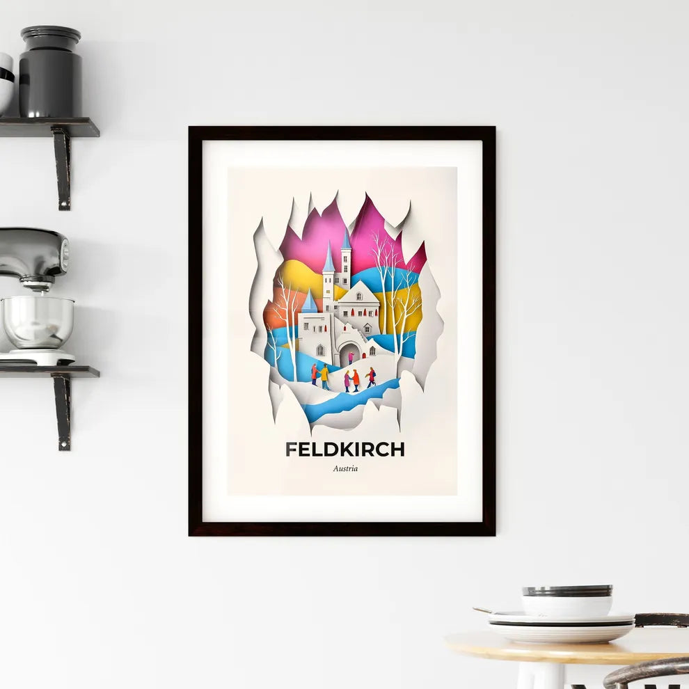 Vivid Feldkirch, Austria, Framed Wall Art