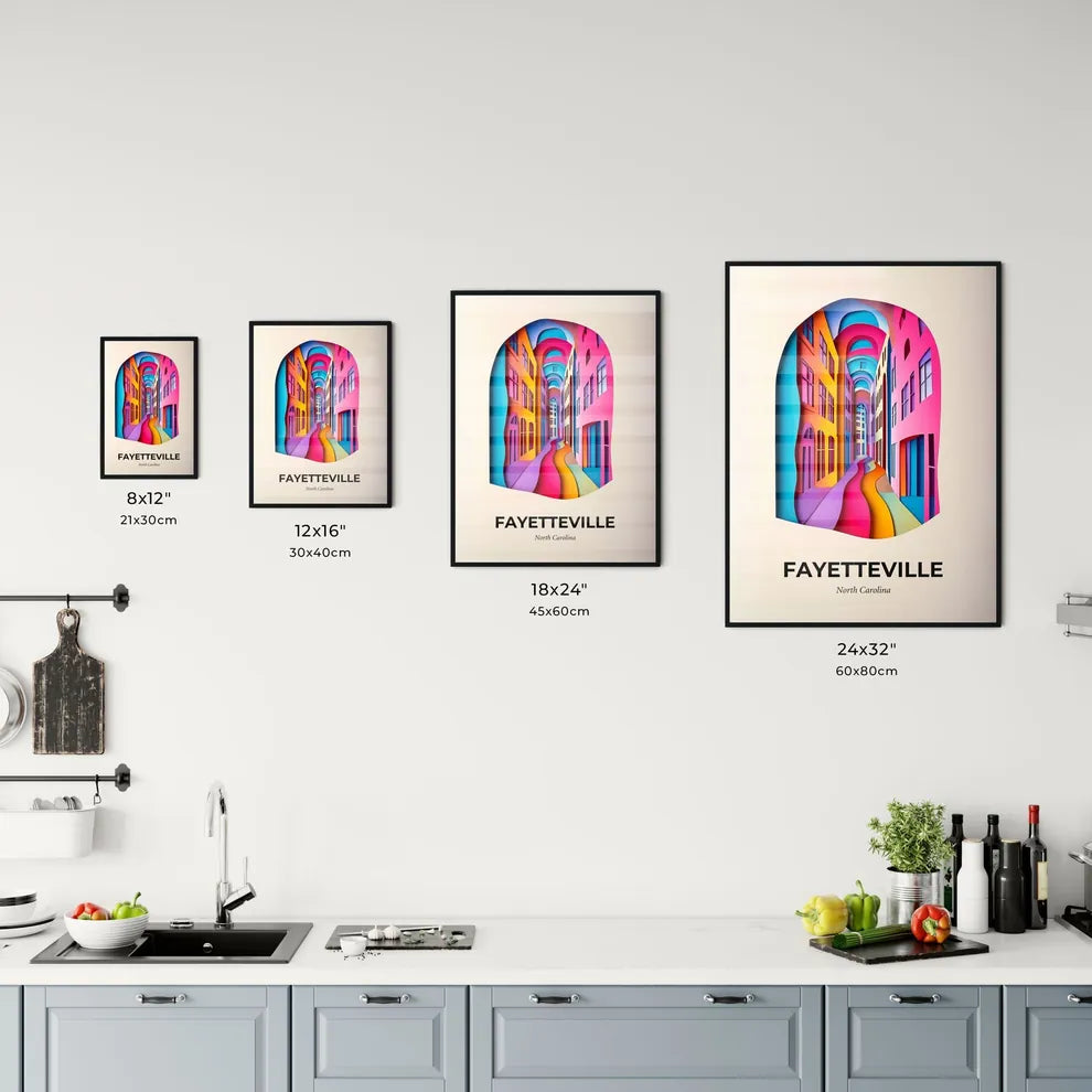 Vivid Fayetteville, North Carolina, Kitchen Art
