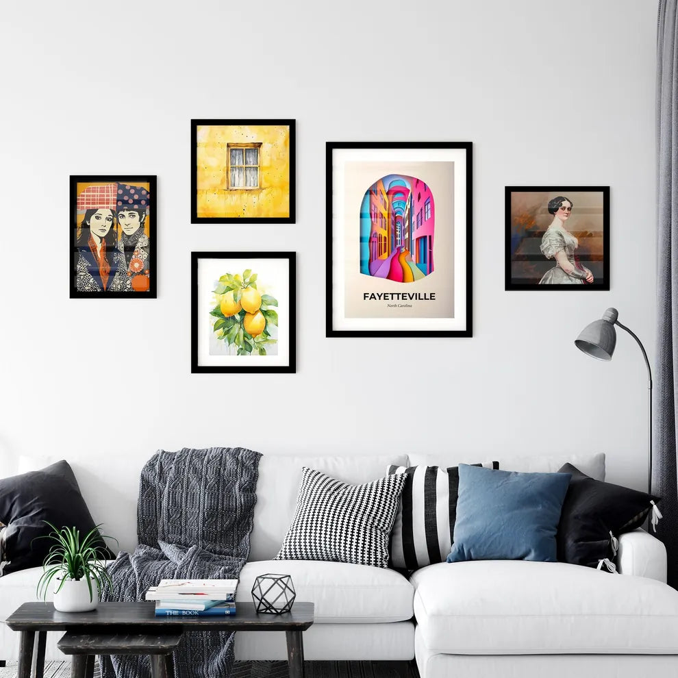 Vivid Fayetteville, North Carolina, Premium Framed Prints