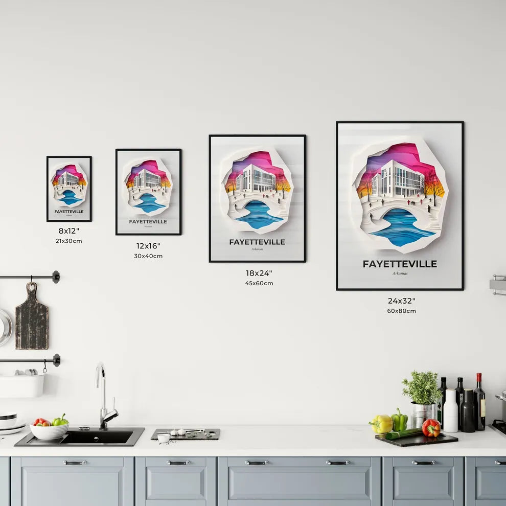 Vivid Fayetteville, Arkansas, Kitchen Art