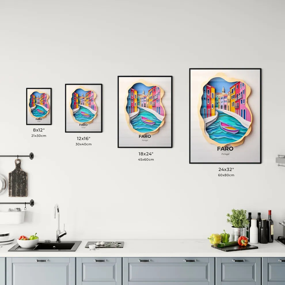 Vivid Faro, Portugal, Kitchen Art