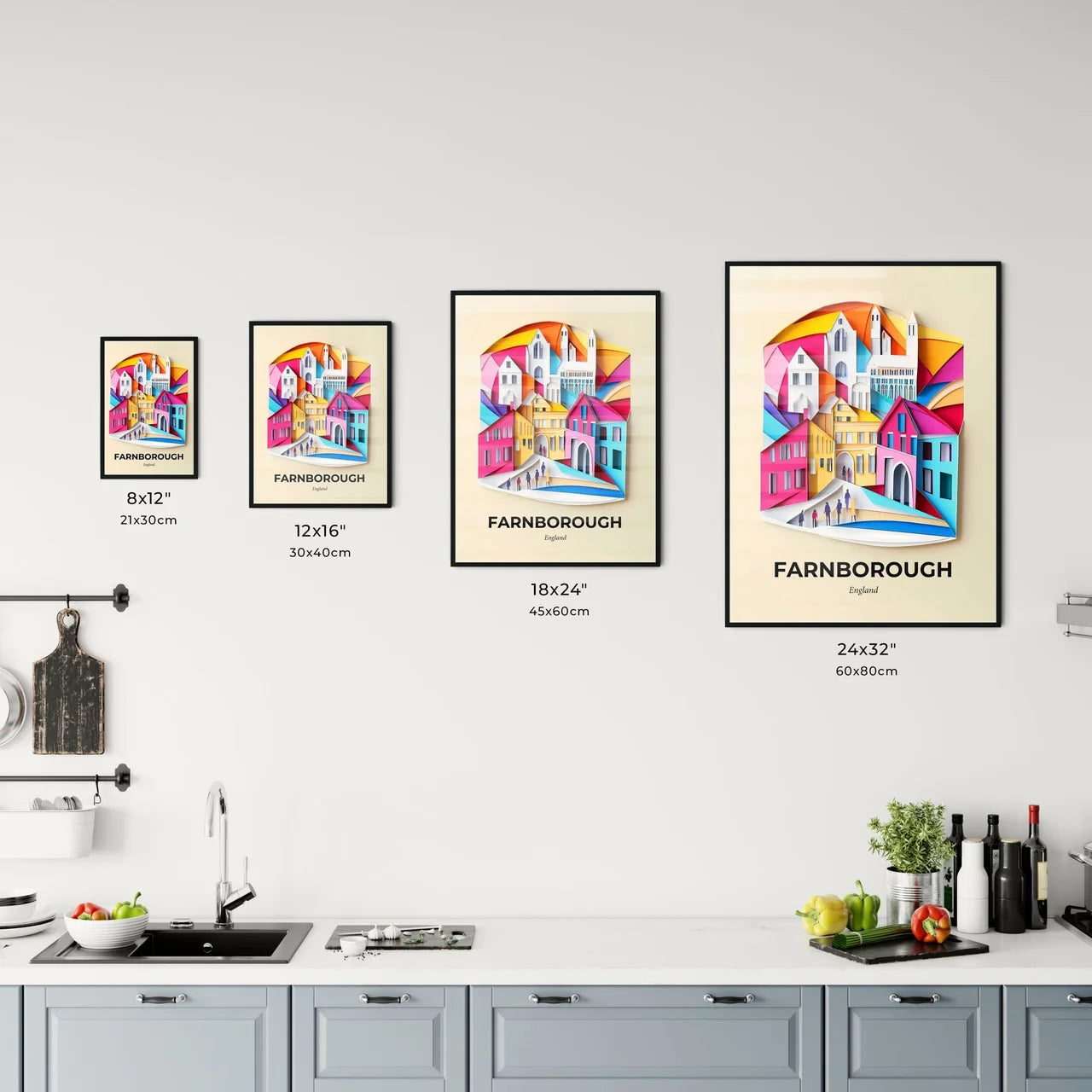 Vivid Farnborough, England, Kitchen Art