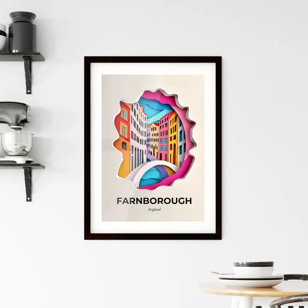 Vivid Farnborough, England, Framed Wall Art