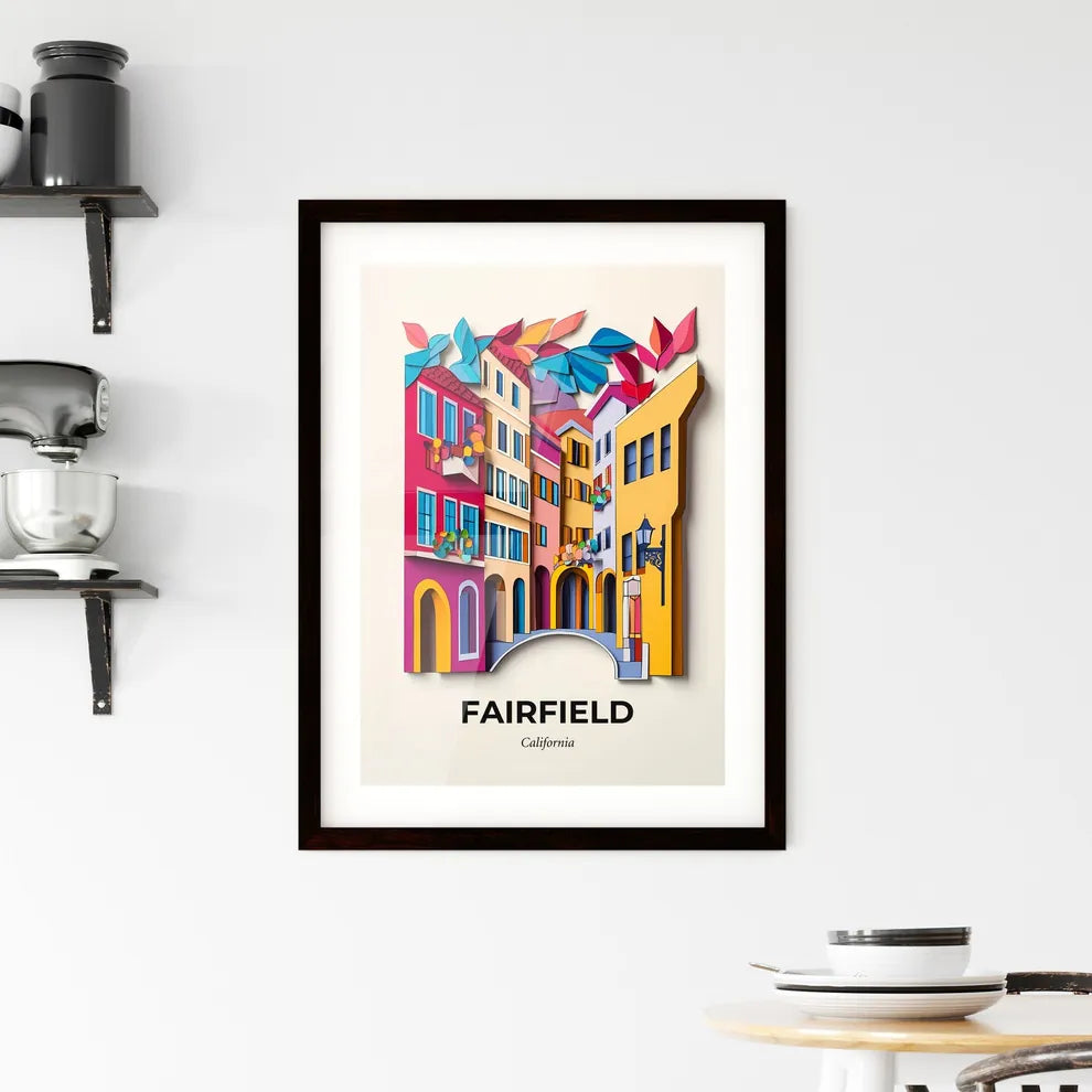 Vivid Fairfield, California, Framed Wall Art