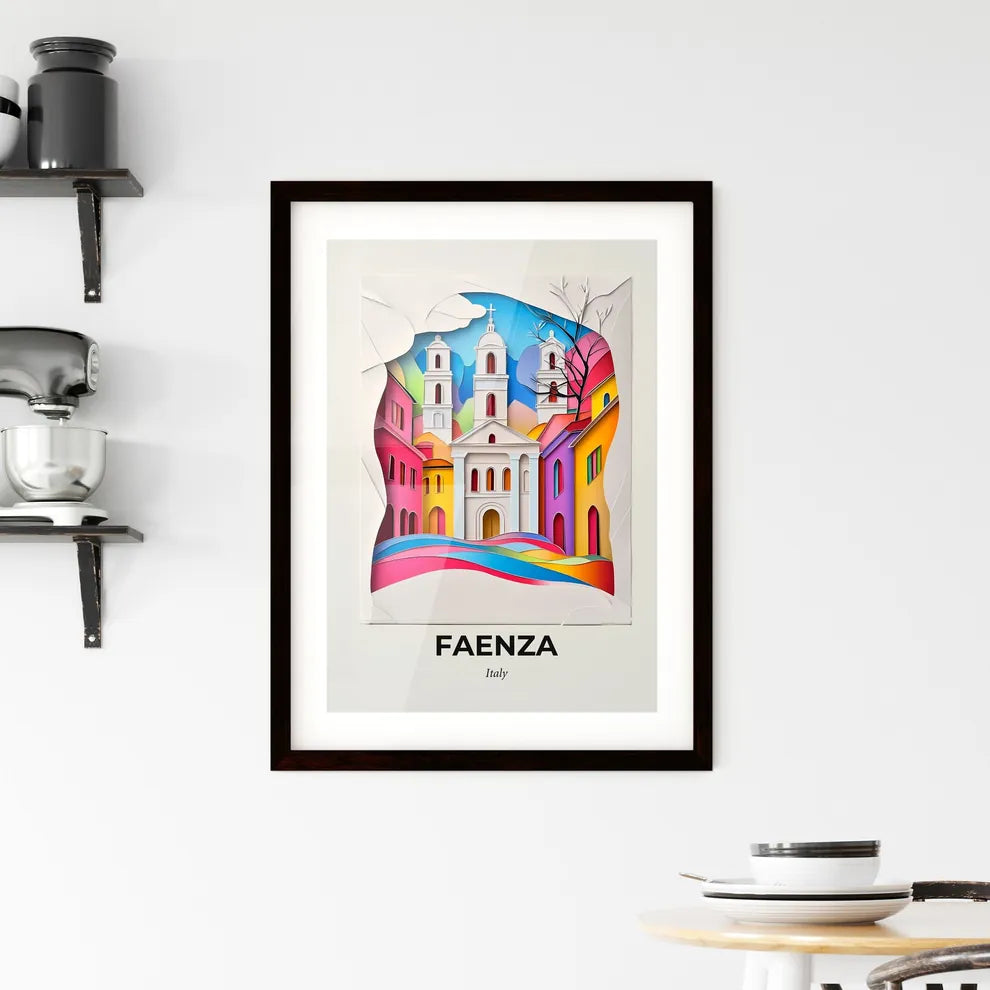 Vivid Faenza, Italy, Framed Wall Art