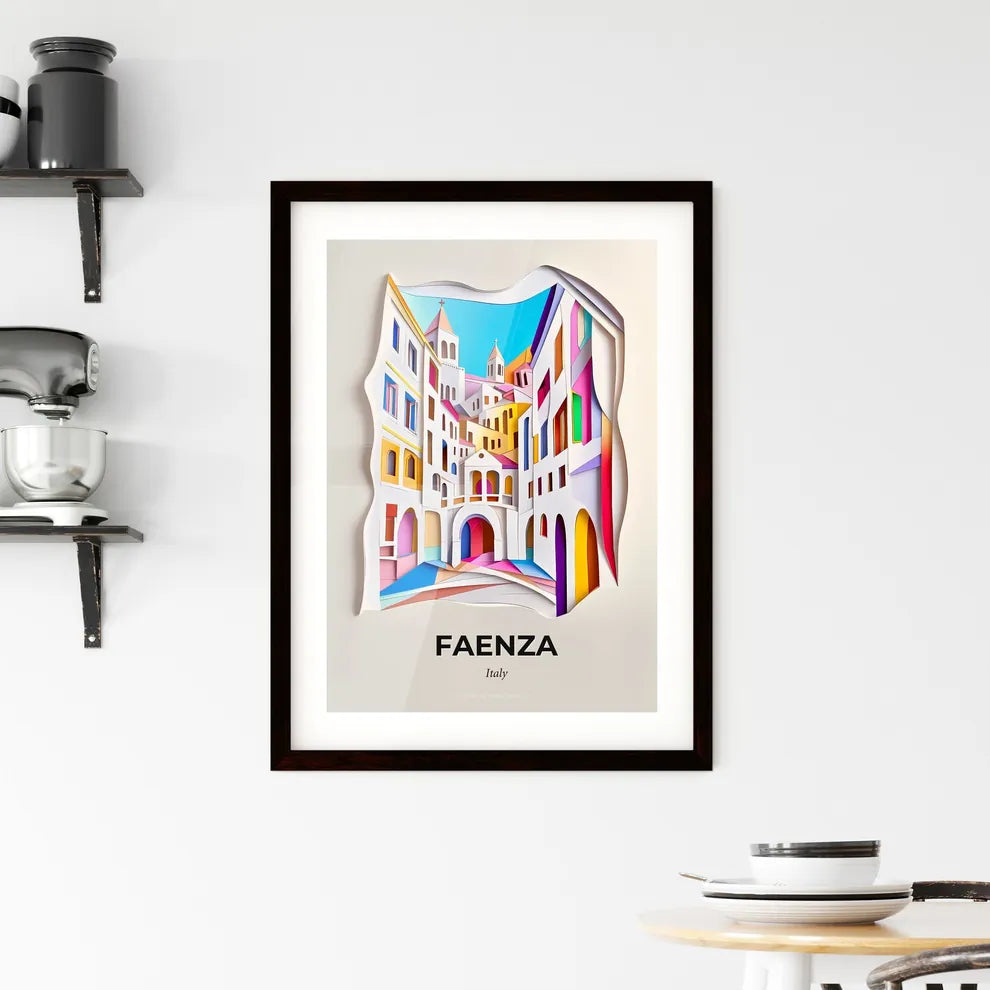 Vivid Faenza, Italy, Framed Wall Art