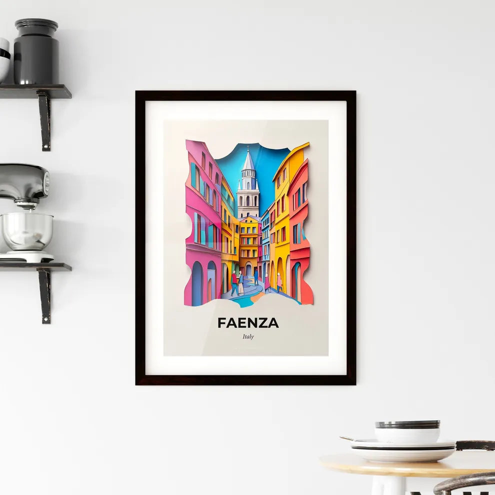 Vivid Faenza, Italy, Framed Wall Art