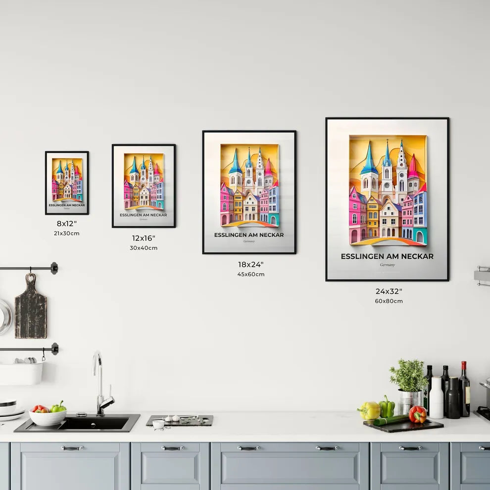 Vivid Esslingen am Neckar, Germany, Kitchen Art