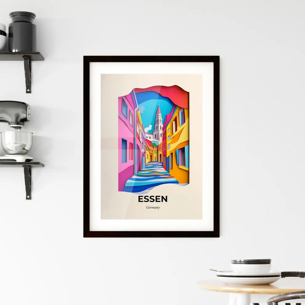 Vivid Essen, Germany, Framed Wall Art
