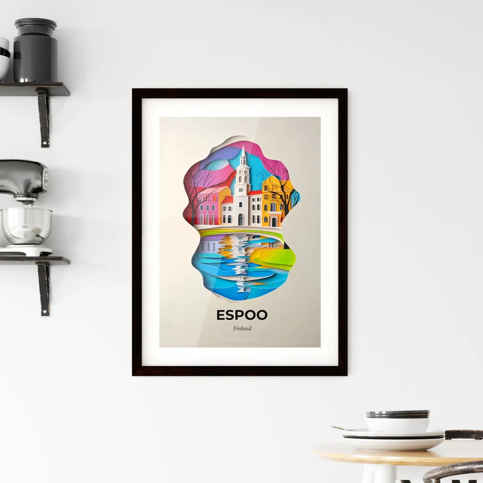 Vivid Espoo, Finland, Framed Wall Art
