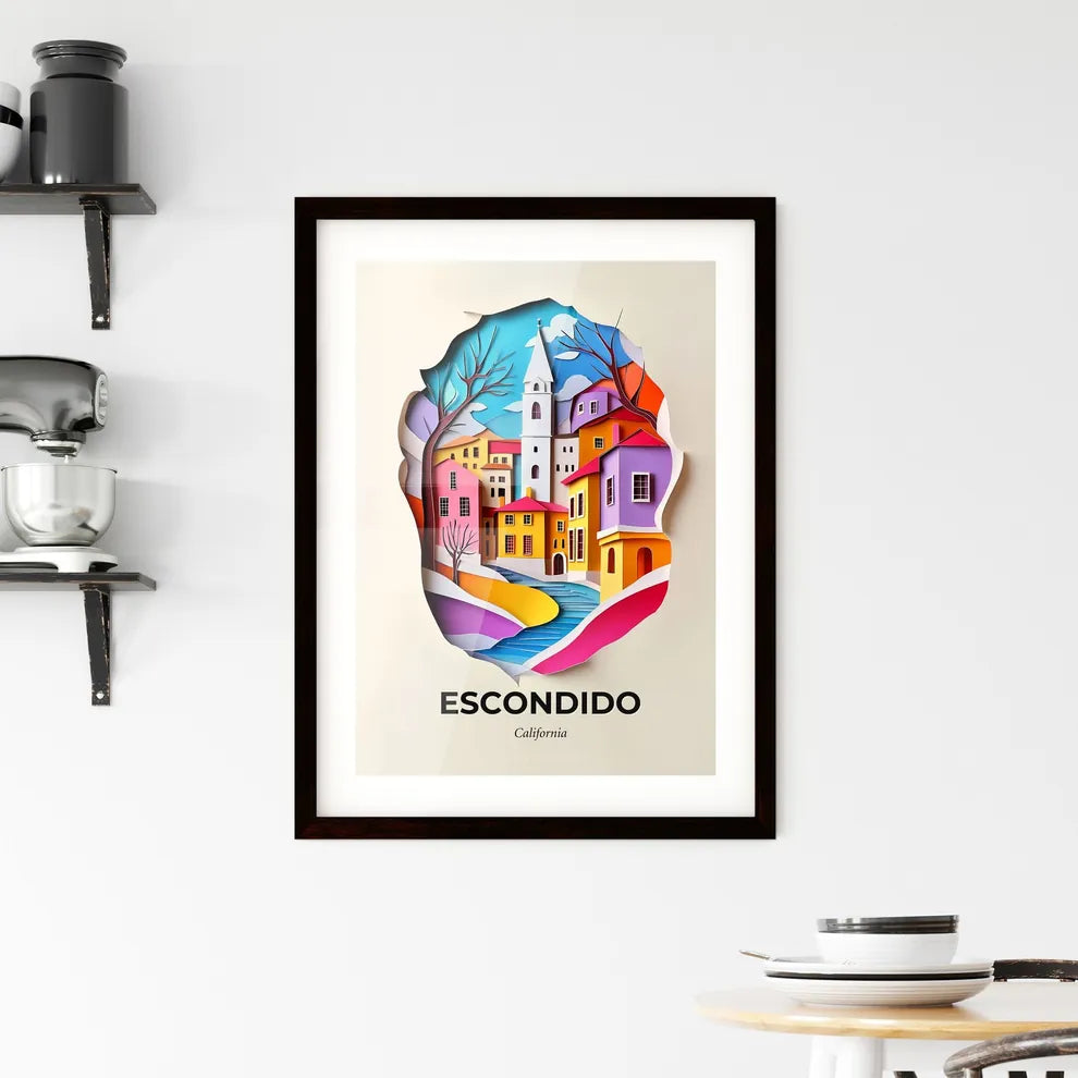 Vivid Escondido, California, Framed Wall Art