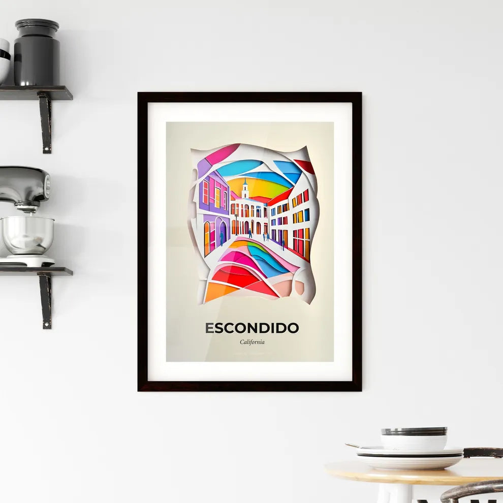 Vivid Escondido, California, Framed Wall Art