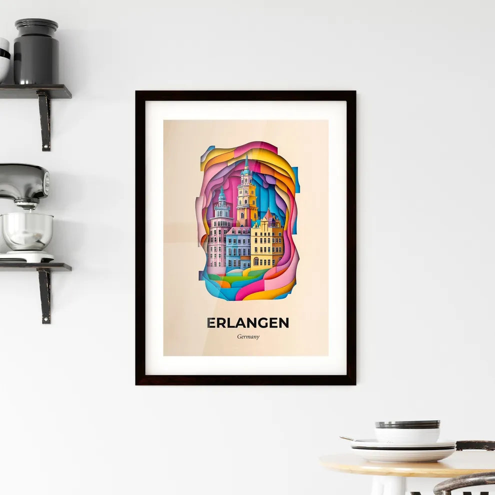 Vivid Erlangen, Germany, Framed Wall Art