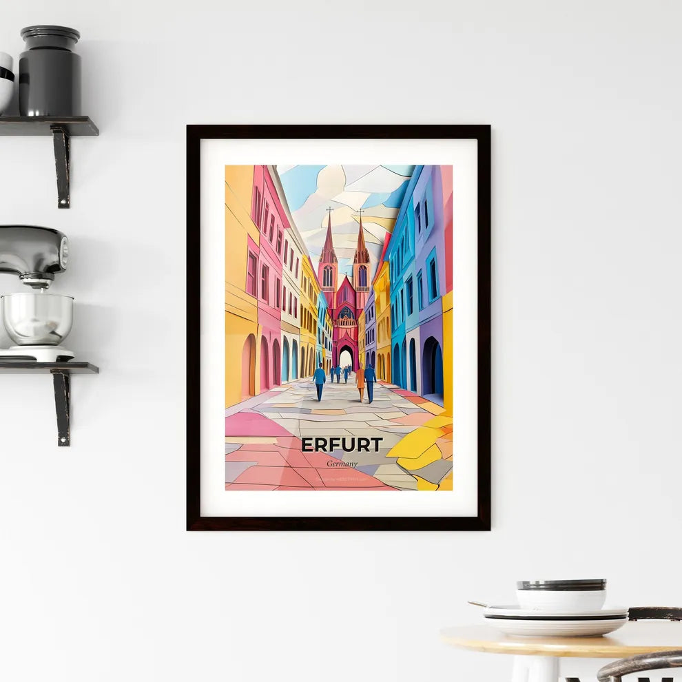 Vivid Erfurt, Germany, Framed Wall Art